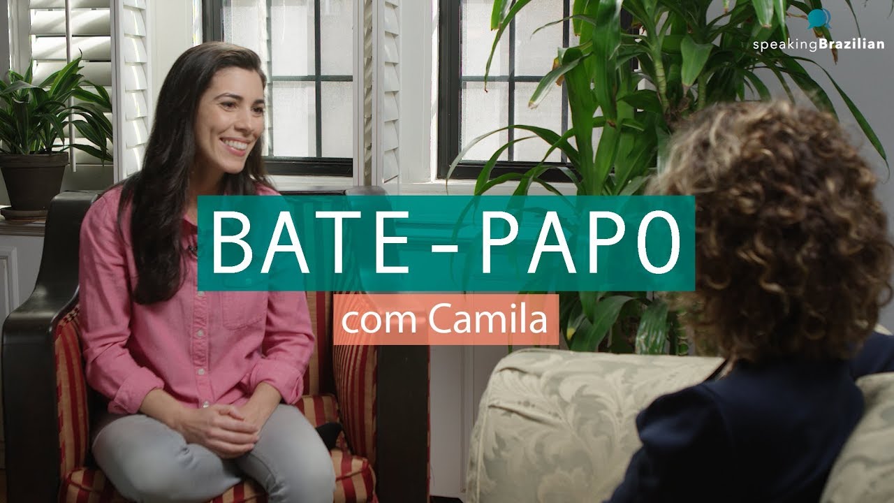 “Bate-papo” about language learning with Camila Barcelos