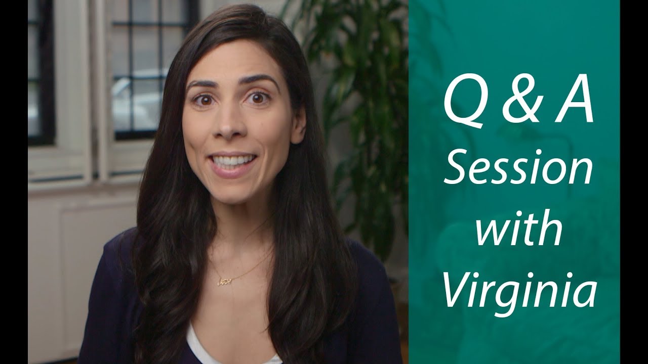 Q & A Session with Virginia #2