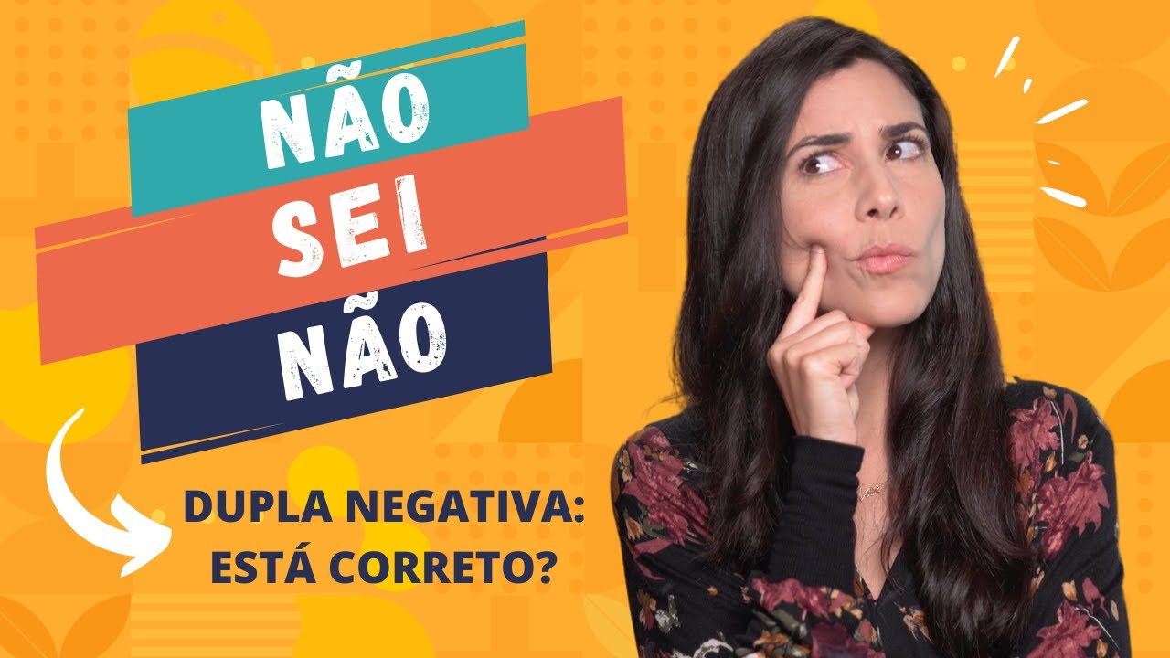 Double negative in Portuguese. Is it correct?